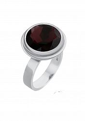 Koktejlový prsten - Granát