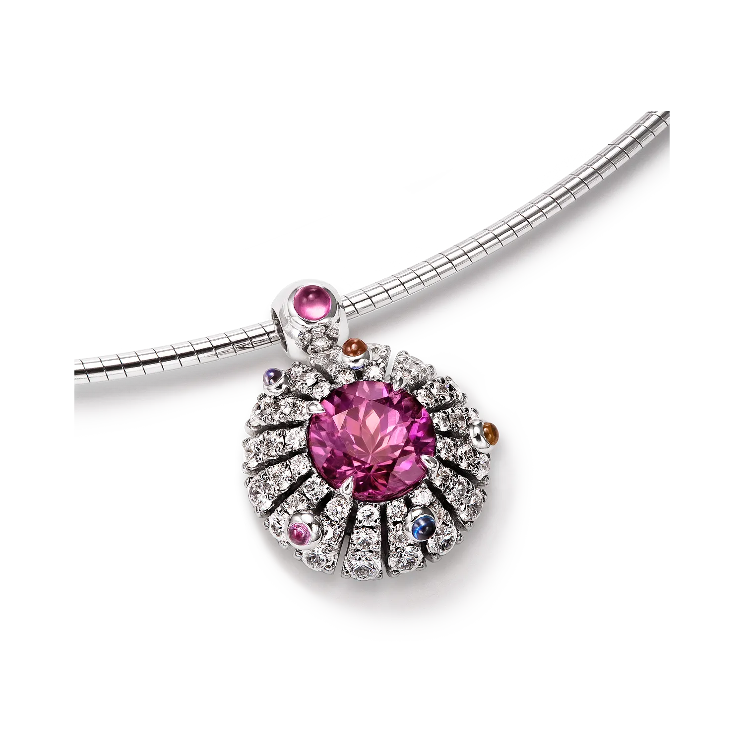 drahonovsky-nahrdelnik-bile-safir-diamanty-minimana-71183 Náhrdelník MINI MANA Vol II - na zakázku - Obrázek 1