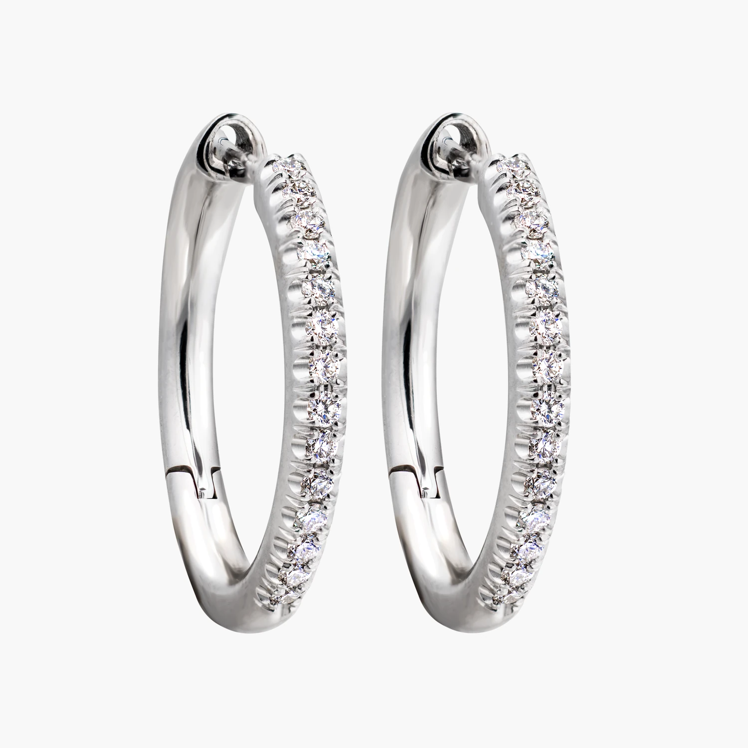 drahonovsky-nausnice-ETERNITY-bile-diamanty-31120 Náušnice Eternity Luna - Obrázek 1