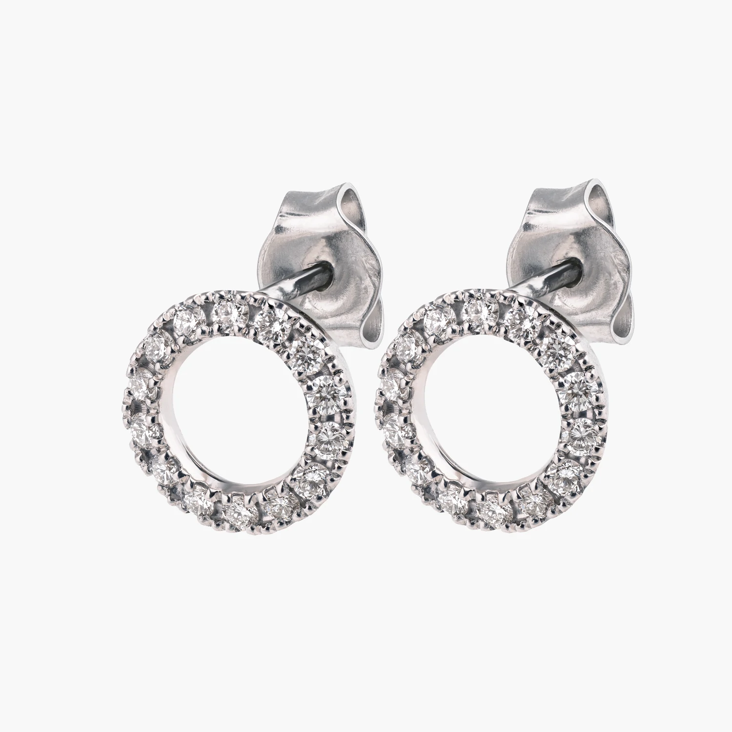 drahonovsky-nausnice-ETERNITY-bile-diamanty-3996 Náušnice Eternity Mini diamanty - Obrázek 1