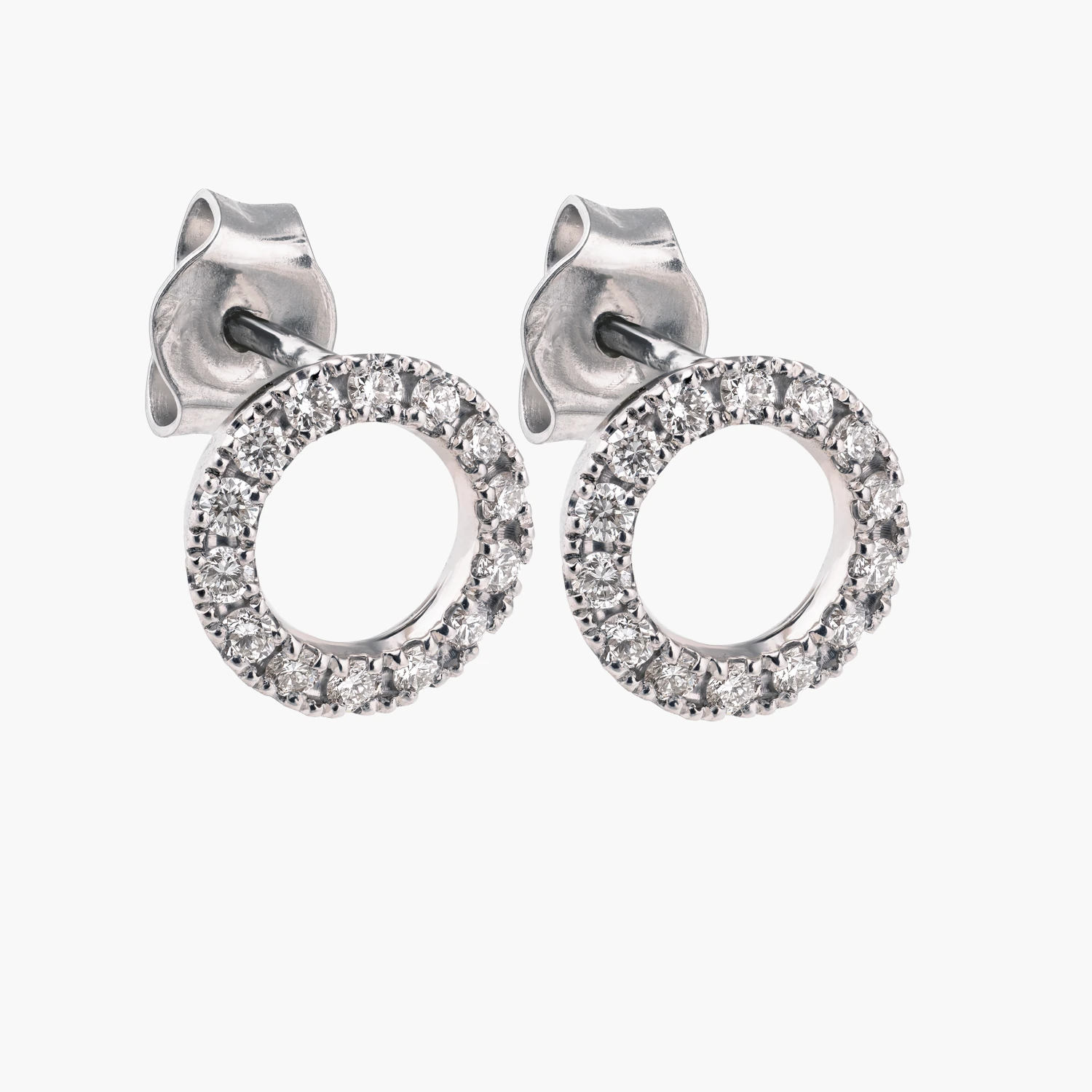 drahonovsky-nausnice-diamanty-bile-3996 Náušnice Eternity Mini diamanty - Obrázek 1