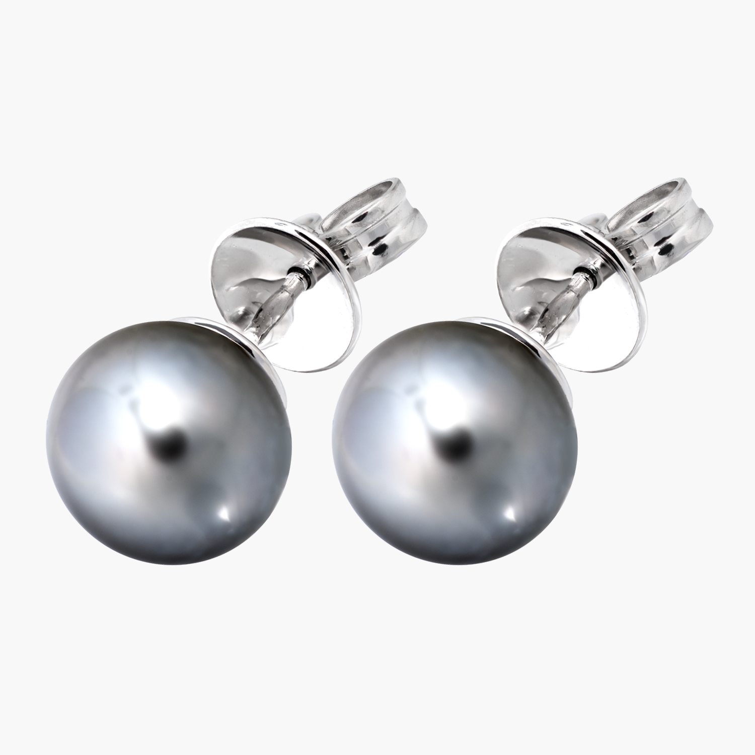 drahonovsky-nausnice-perly-tahiti-silver-bile-31001 Náušnice Dewdrop Tahiti silver - Obrázek 1