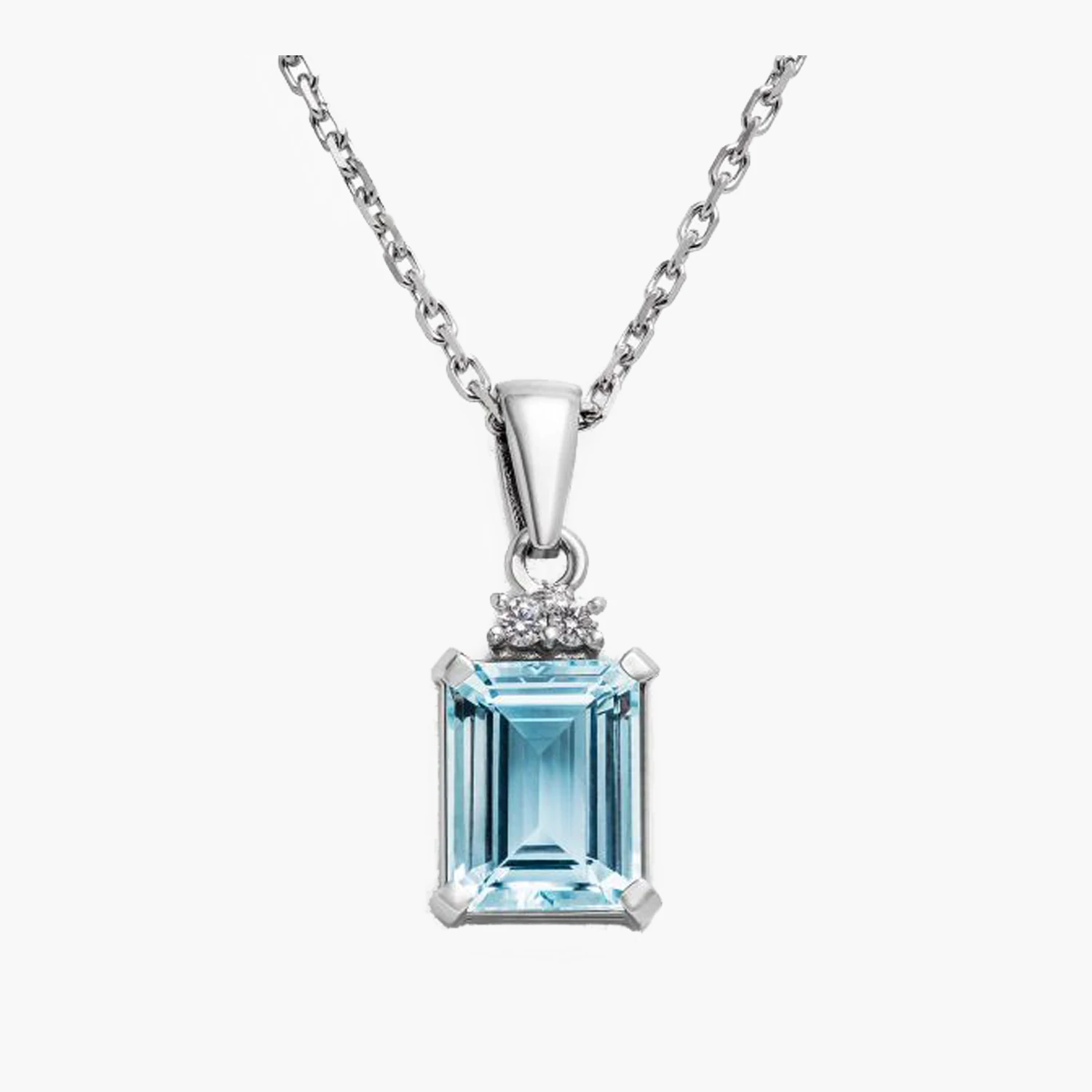 drahonovsky-privesek-bile-akvamarin-diamanty-4697 Přívěsek Aquadoré Royal - Obrázek 1