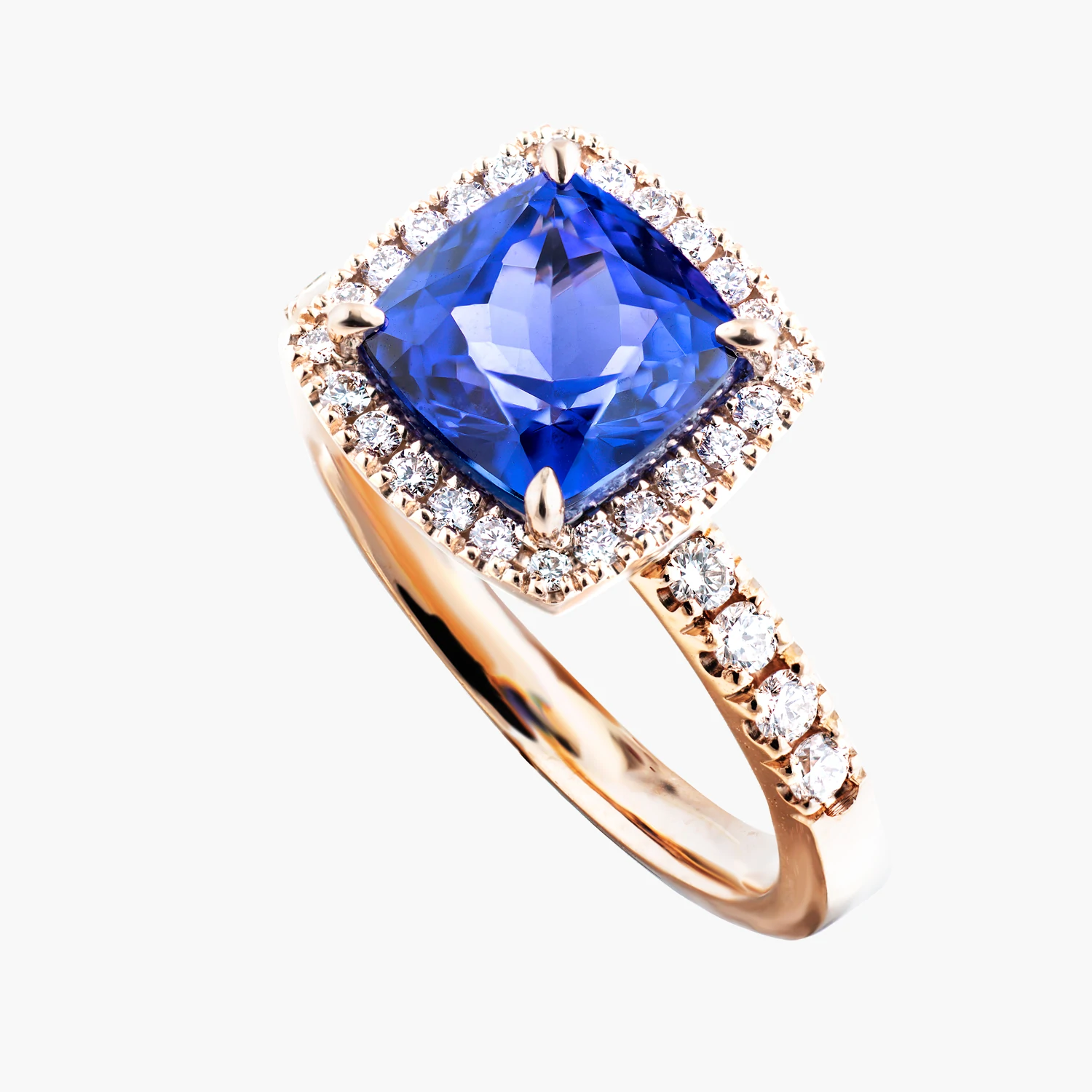 drahonovsky-prsten-tanzanit-diamanty-pulnocni-romance-21067 Prsten Půlnoční romance s tanzanitem - Obrázek 1