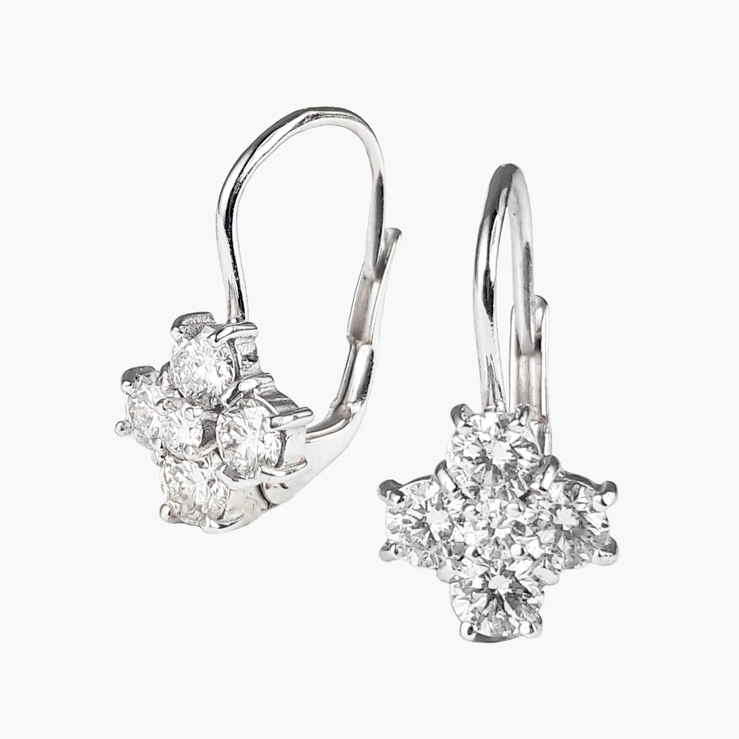 drahonovsky-nausnice-bile-diamanty-3401 Náušnice Nova - Obrázek 1