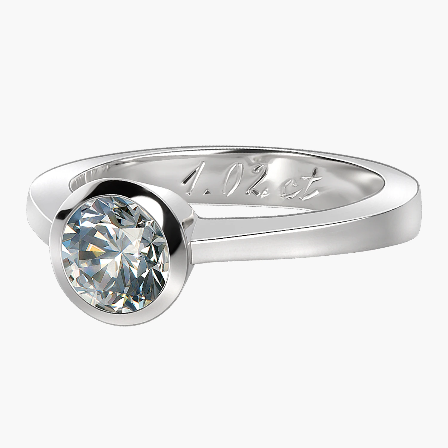 drahonovsky-prsten-zasnubní-DISK-diamanty-2774 Prsten zásnubní 2774 Au18kt - Obrázek 1