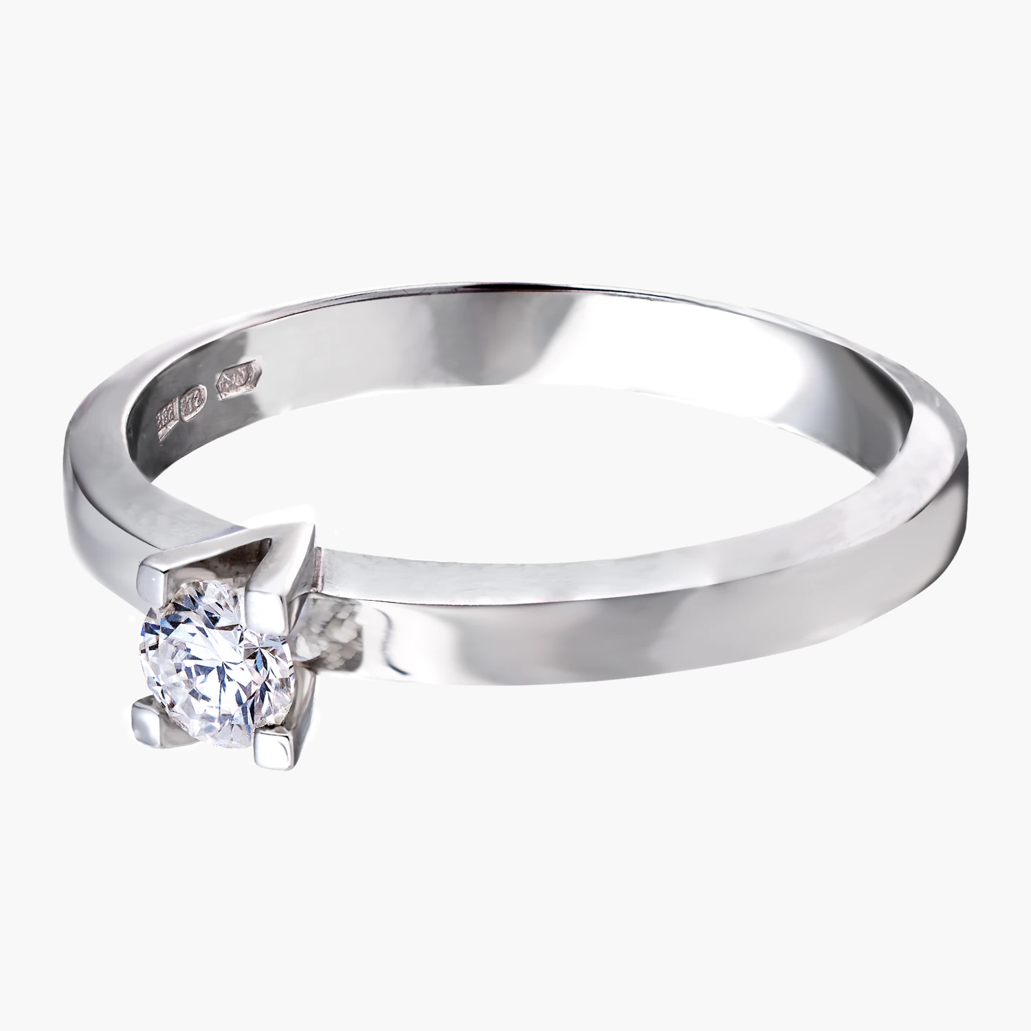 drahonovsky-prsten-zasnubni-diamant-bile-2592 Prsten zásnubní 2592 - Obrázek 1